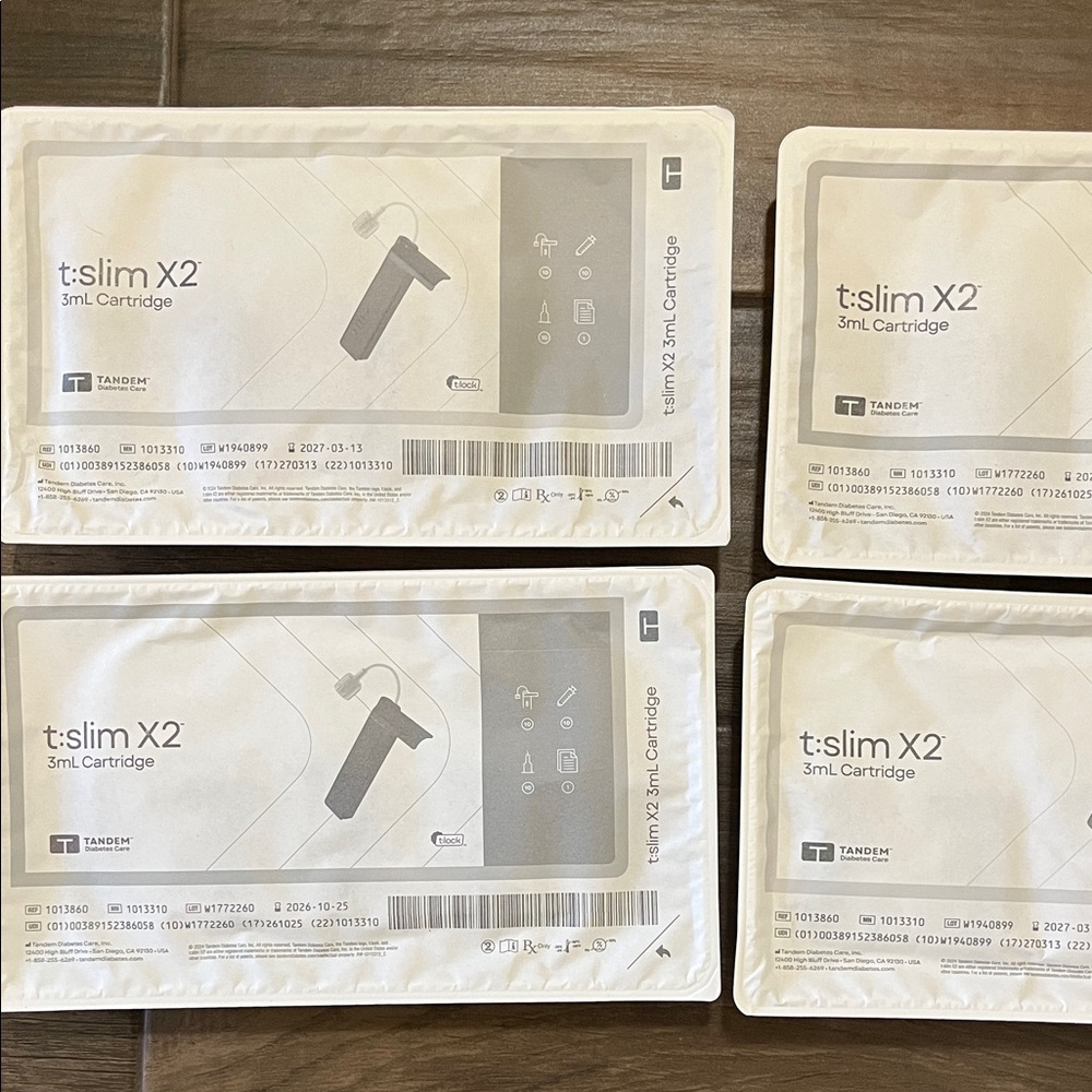 t:slim X2 3ml Cartridges 4 boxes